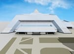 Универсальный спортивно-демонстрационный зал с искусственным льдом и трибунами на 3000 мест в г.Иркутске